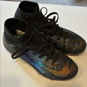 Nike Zoom Mercurial Superfly 10 Elite SE FG Cosmic Speed. Black  Soccer Cleats
